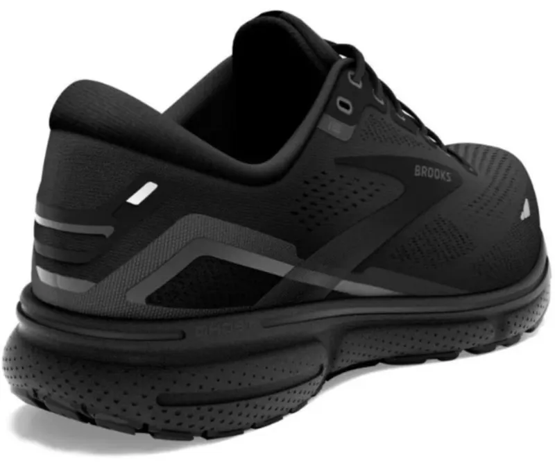 Brooks Women's Ghost 15 Wide - Black/Black/Ebony-3